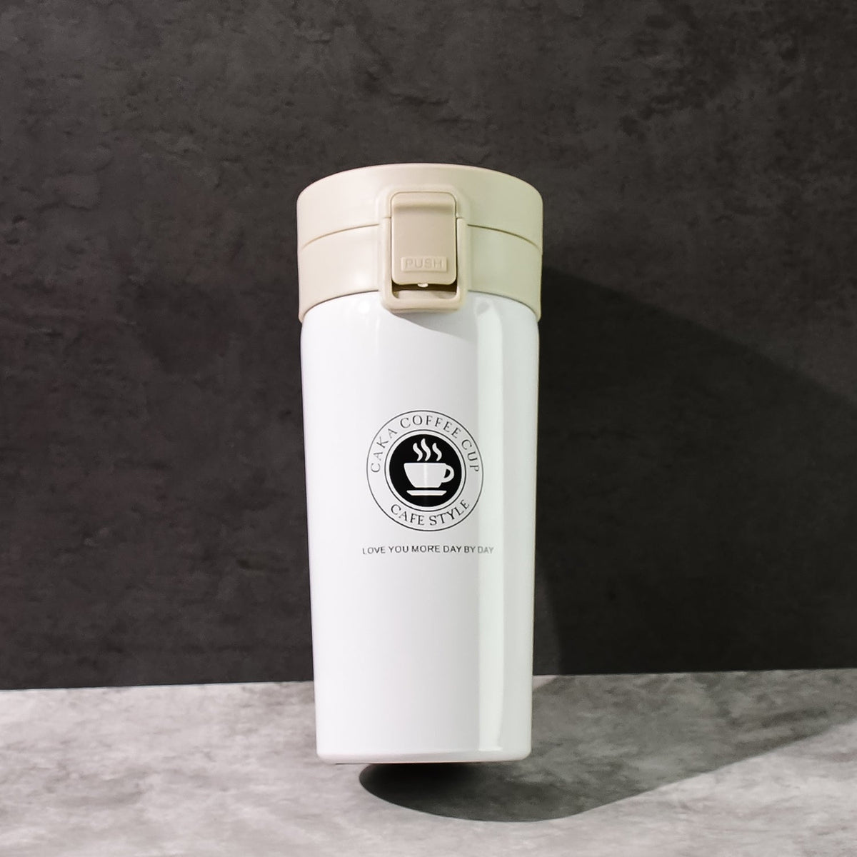 Portable coffee travel flask