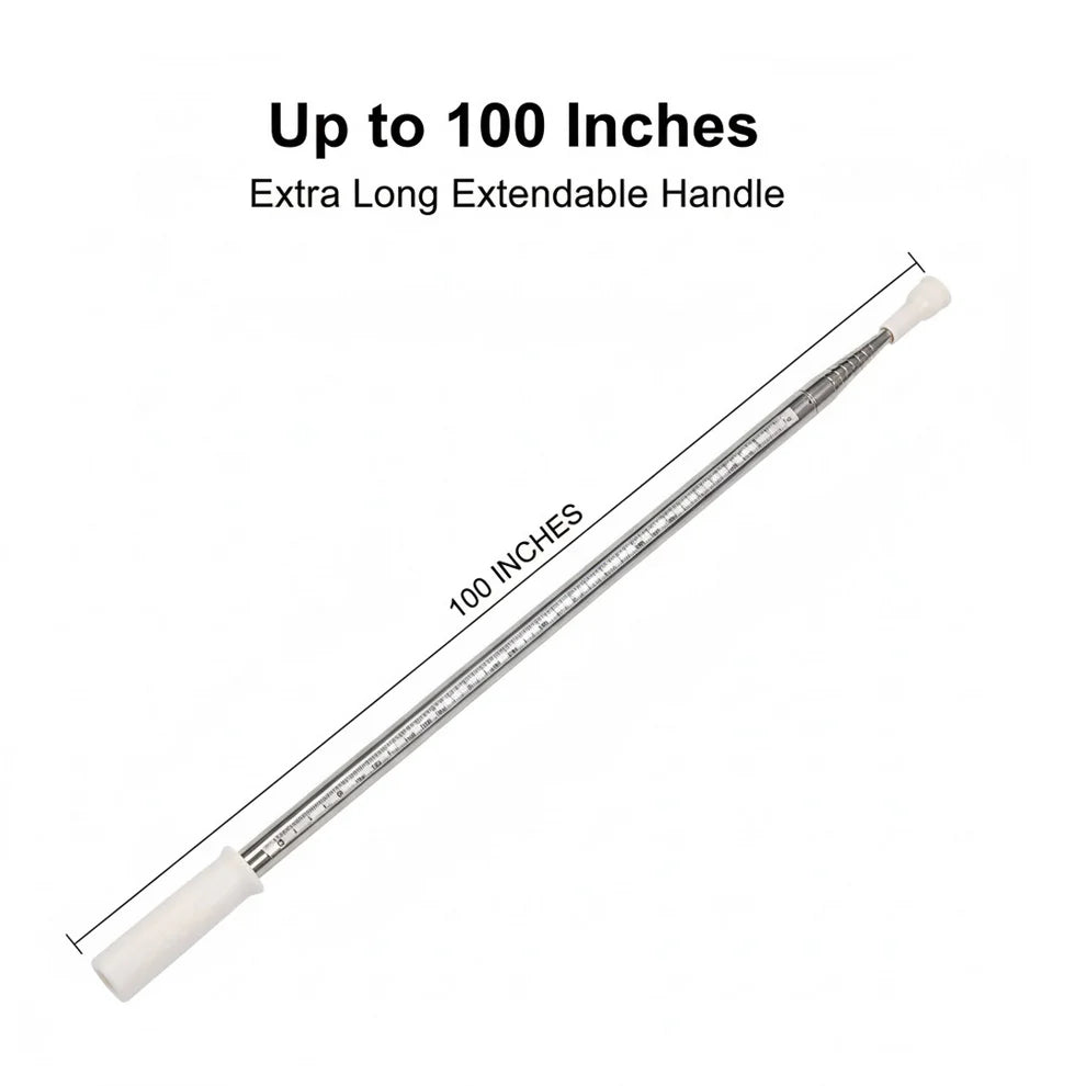 Microfiber Telescoping Duster - 100 Inch Extendable Handle