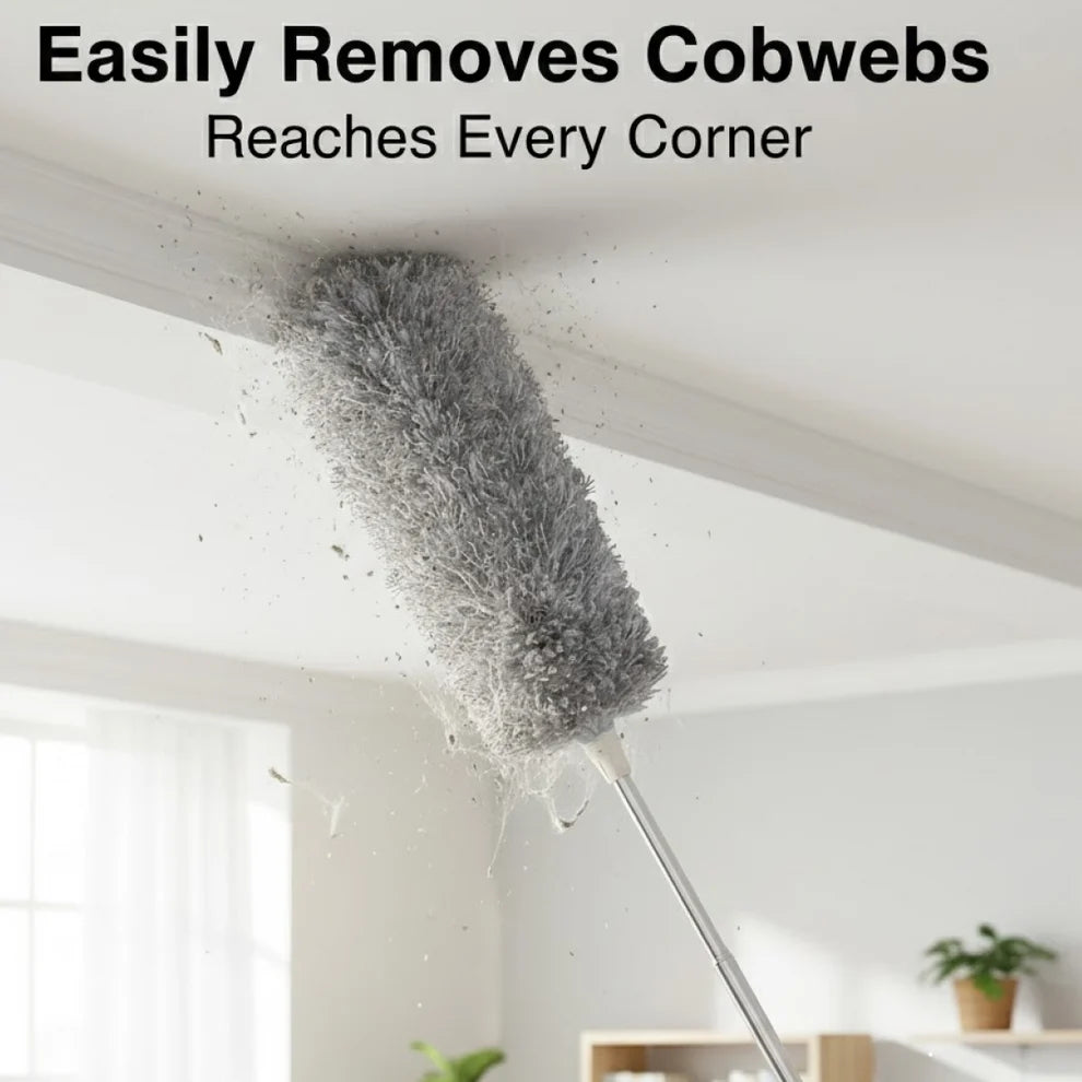 Microfiber Telescoping Duster - 100 Inch Extendable Handle