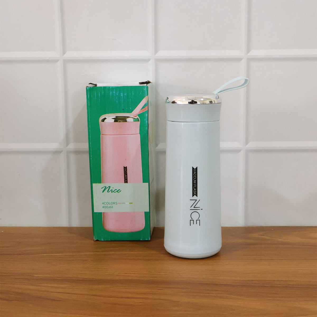 Eco-friendly glass water bottle for travel