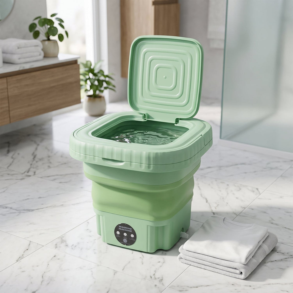 Portable Washing Machine – Mini Folding Washer for Delicates