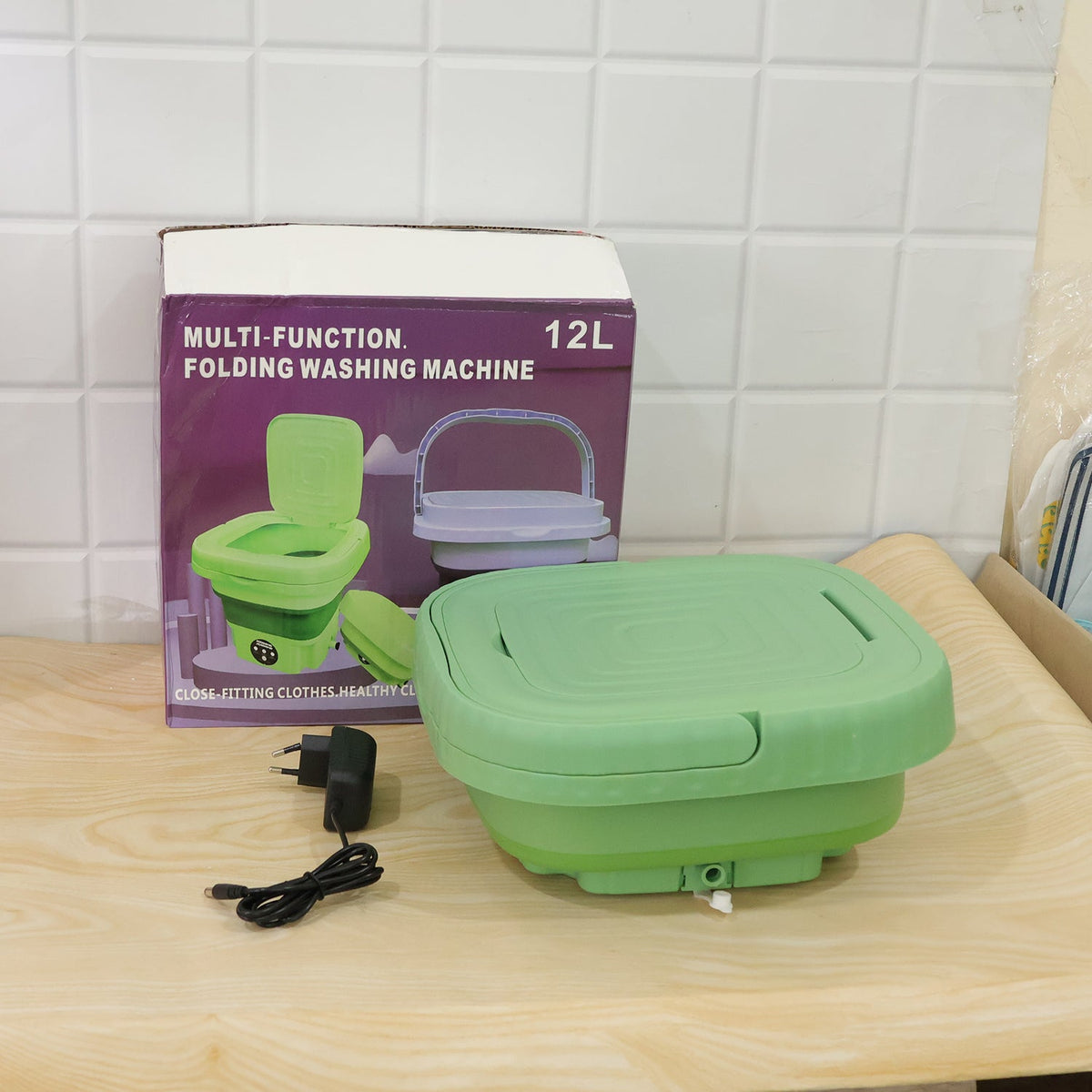 Portable Washing Machine – Mini Folding Washer for Delicates